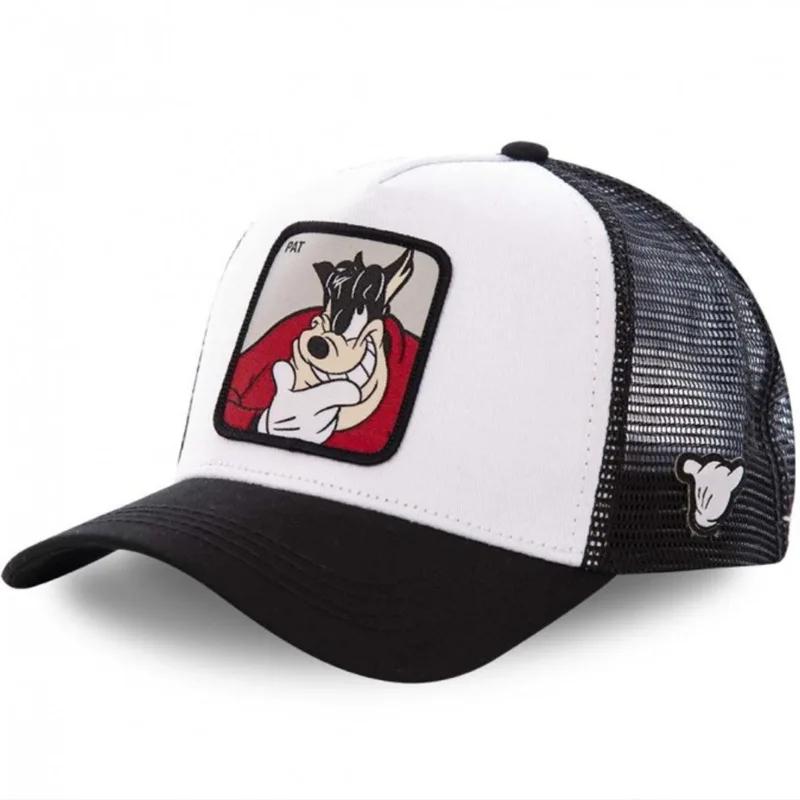 Высококачественные Унисекс Стиль Аниме Мультфильм Snapback Хлопковая Бейсболка Мужская Женская Хип-Хоп Папина Кепка Тракер Сетчатая Кепка Дропшиппинг