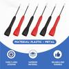 AEE4-6 Pack 2Mm Needle Test Probes, 600V/10A Non-Destructive Multimeter Test For Leads Tl71 Tl75- 3 Black & 3 Red