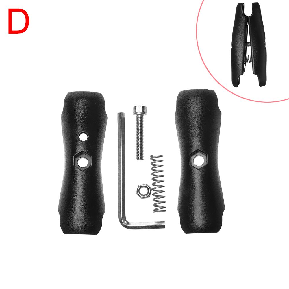 Motorcycle Action Camera Accessories Phone Holder Ball Bases for Ram Mount Double Socket Arm