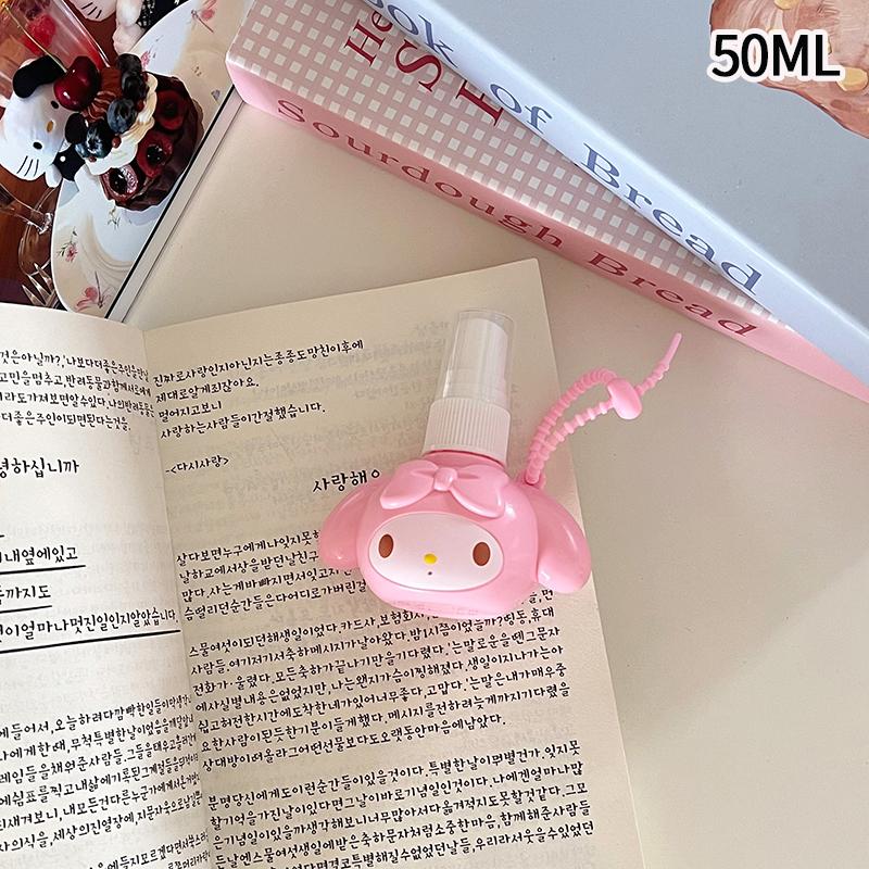 Бутылочка-распылитель Hello Kitty Бутылочка для дозирования жидкости My Melody Kuromi Расходные материалы для пополнения парфюма Принадлежности ко Дню Hello Kitty