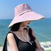Универсальная шляпа-ведро, летние большие кепки от солнца для женщин, для путешествий на открытом воздухе, для отдыха на пляже, для рыбалки, подарки