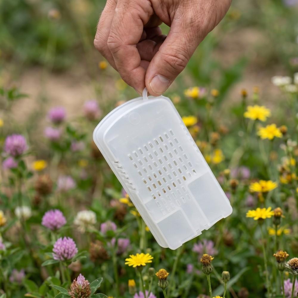 10Pcs Plastic Bee Transport Cage Ventilated Beekeeping Cage With Vents Bee Rearing Cage Beekeepers