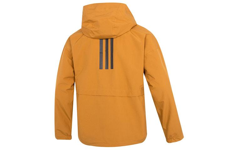 adidas Куртки Мужские Желтые С Капюшоном Умеренные Другие HG6013