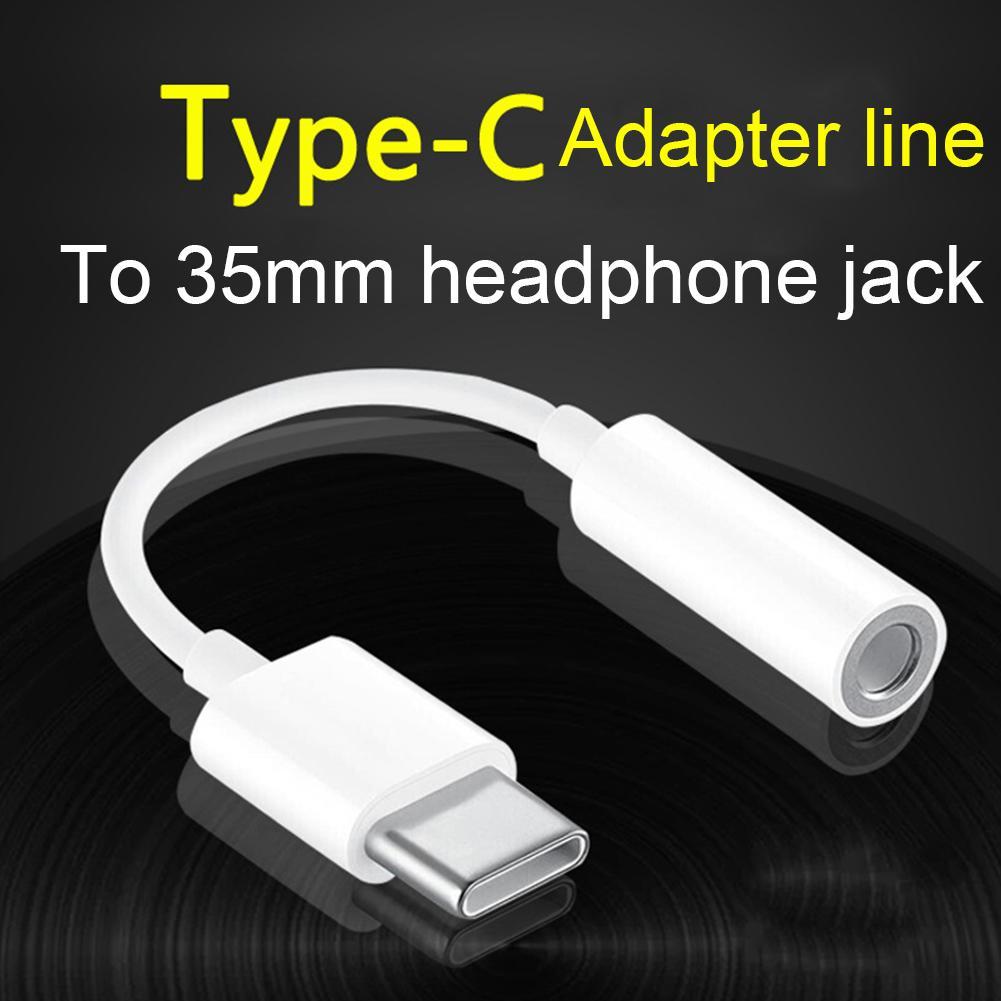 USB Type C to 3.5mm Audio Headphone Jack Adapter (1/2Pack), Aux to USB C Cable Compatible with iPhone Huawei Galaxy Ipad