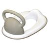 Grand Choice Eiwa Auxiliary Toilet Seat with Light Brown Handle,