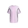 X Stella McCartney Truepace Беговая свободная футболка Женские топы Розовый Фиолетовый II3237