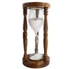Wood Sand Timer Hourglass Sand Clock Traditional Handmade Time Duration 60 Minute