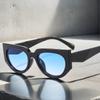 Мода Мода Инс Стиль UV400 Солнцезащитные очки Мужские Женские Трендовые Новые Очки Кошачий глаз для езды Унисекс Роскошная Квадратная оправа Дорожные Солнцезащитные очки