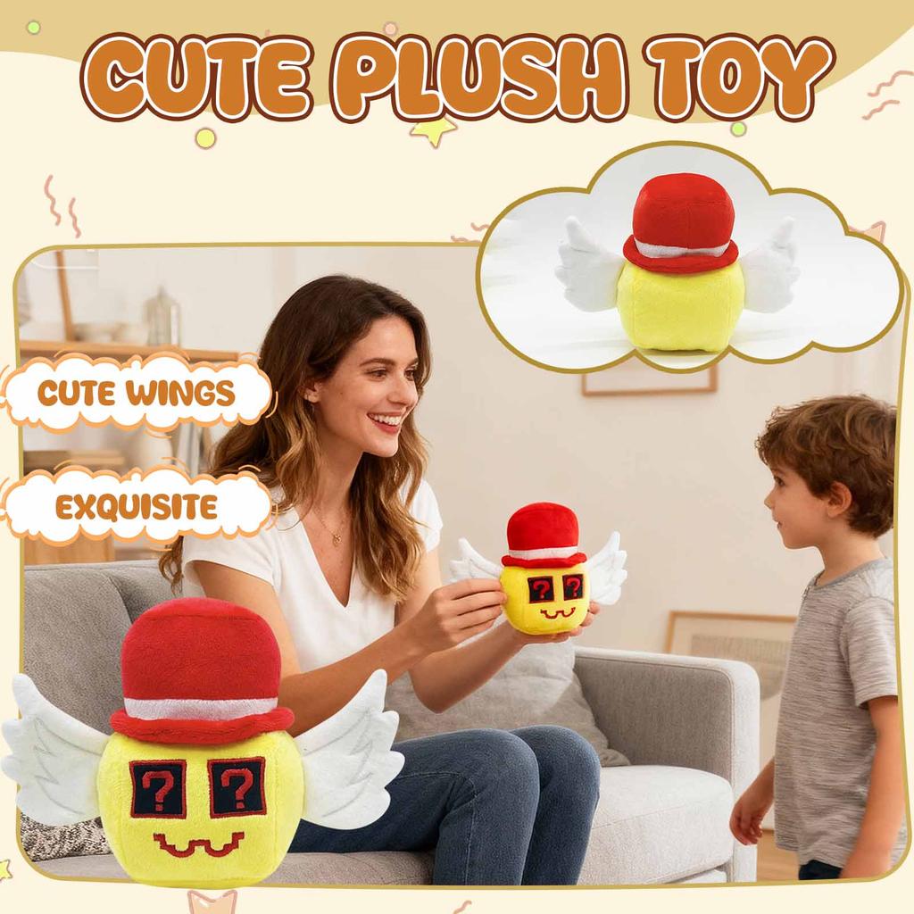 Plush Doll, Toy Gift, Cartoon , Children's Rag Doll, Children's Gift Pillow