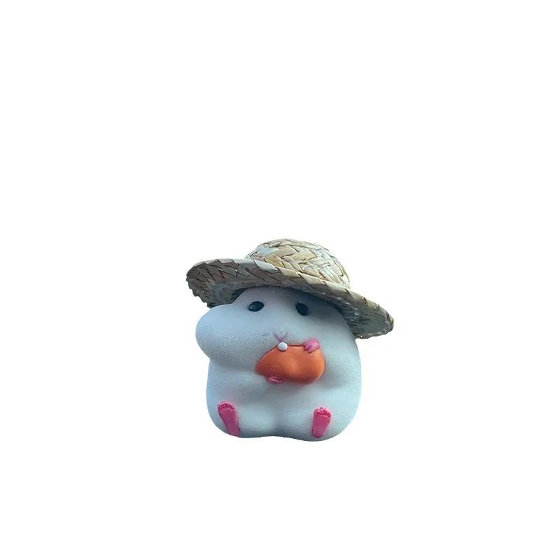 Car Interior Decoration Cartoon Animal Center Console Personalized Room Dining Table and Desk Decoration  Car Mounted Ornaments