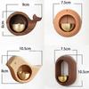 Magnetic Door Bell Wooden Dopamine Doorbell Funny Wind Bell  Home Decoration