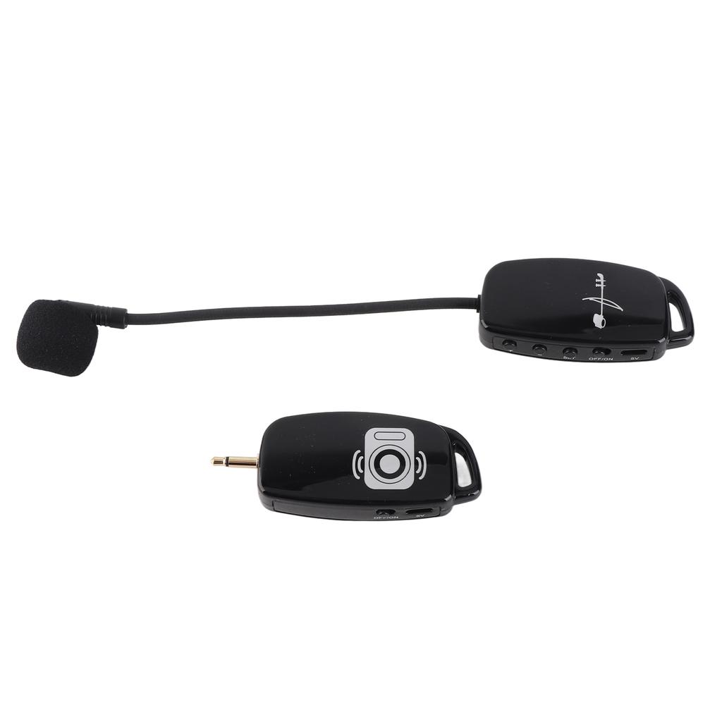 Erhu Microphone 2.4G Wireless Anti Interference Plug and Play Noise Reduction Violin Microphone Pickup for Instruments