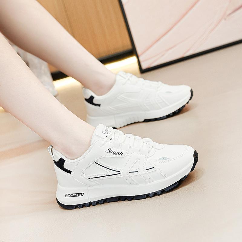 Autumn student sports running shoes ins new Forrest Gump shoes casual thick soles increase tide A