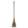 Azuma Industries Craftsman Garden Long Steel Removable Head and Handle for Easy Thick and Elastic Broom Made from Palm Leaf For Cleaning Fallen Leaves