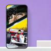 Чехол для гонок Ayrton Senna F1 для Samsung Galaxy M15 M55 M13 M33 M53 M21 M31 M51 M30s M20 M14 M34 M54 M12 M32 M52