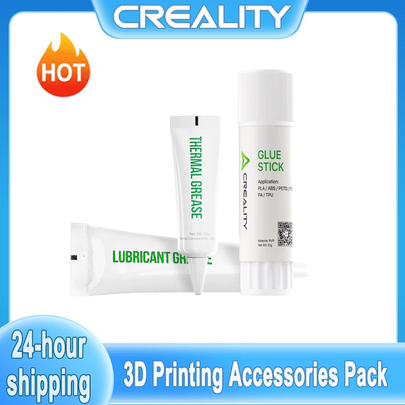 Original Creality 3D Printing Accessories Pack Glue Stick Thermal Grease Lubricant Grease in One Package for All 3D Printer