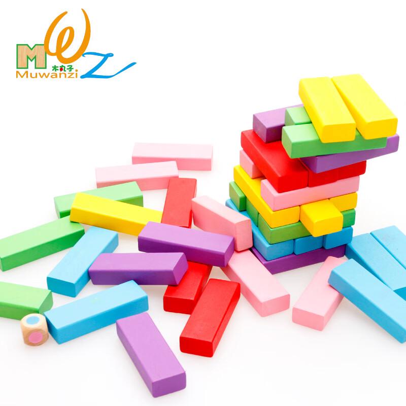 Wooden Stacking Balance Blocks Toy