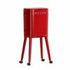 Kitchen Trash Bin Rolling Waste Container with Lid Automatic Pop Up Garbage Can