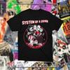 SOAD Группа System of a Down Металл Графический Новый Унисекс Футболка Унисекс Хлопок Короткий Рукав Y2k Оверсайз Винтажная Футболка Женские Популярные Топы