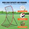 SucceBuy 4 x 5.5ft Baseball And Softball Rebounder Net PitchBack Baseball Trainer Rebound Net All Angle for Grounders Pop Flies