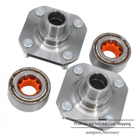 2X Front Wheel Hub Bearing Compatible For Toyota 1991-1999 Tercel 92-1997 Paseo