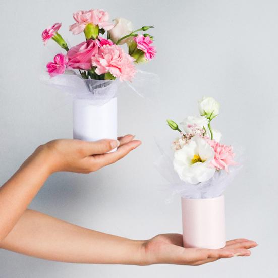 3 шт., набор коробок для упаковки цветов, круглая цветочная коробка, элегантная коробка «сделай сам», свадебное украшение на день Святого Валентина