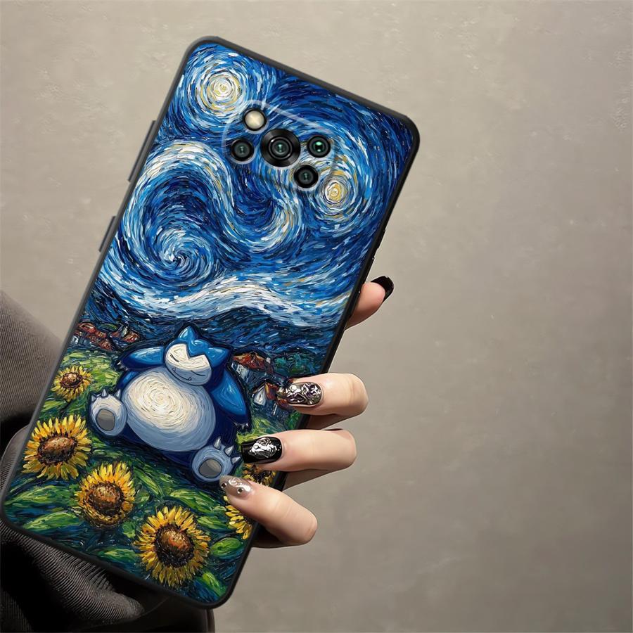 Чехол для телефона Funda для Xiaomi Poco F8 C61 C50 M5 F1 F3 C71 M3 M4 M7 Pro C75 X3 X4 X5 X7 Pro Гэнгар Покемон Крутой
