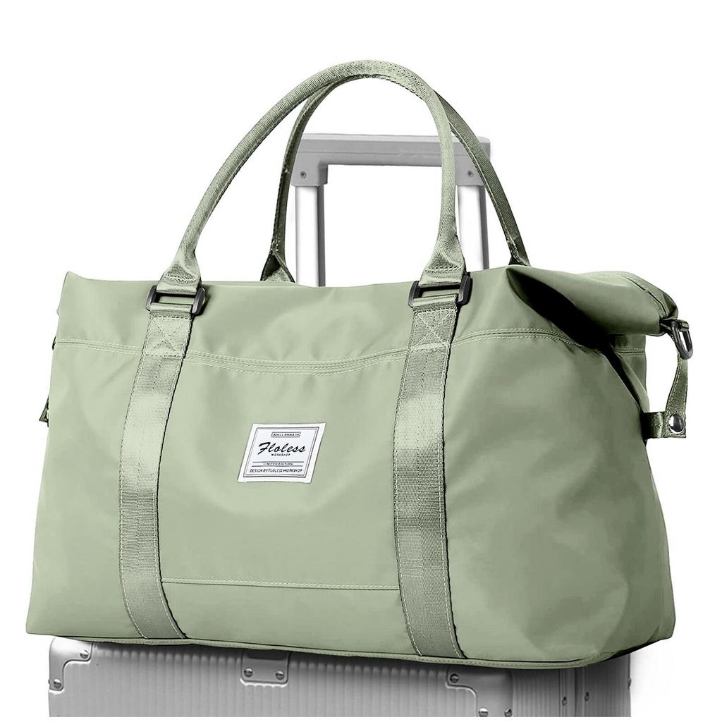 Дорожная сумка, спортивная сумка-тоут для спортзала, сумки для ночных поездок на выходные для женщин с чехлом-тележкой, складная сумка для ручной клади