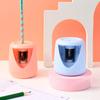 Electric Pencil Sharpener Automatic Rechargeable Three-Piece Pencil Sharpener Children Pencil Sharpener Primary School Studentscoloured Pencil Shaver