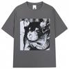 Funny Rat Smoking Cigarette Meme Graphic T Shirt Men Women Vintage Fashion Short Sleeve Oversized 100% Polyester Casual T-shirts