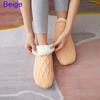 Men Women's Winter Super Soft Warm Floor Sock Cozy Fuzzy Fleece-Lined with Grippers Slipper Socks Floorshoes