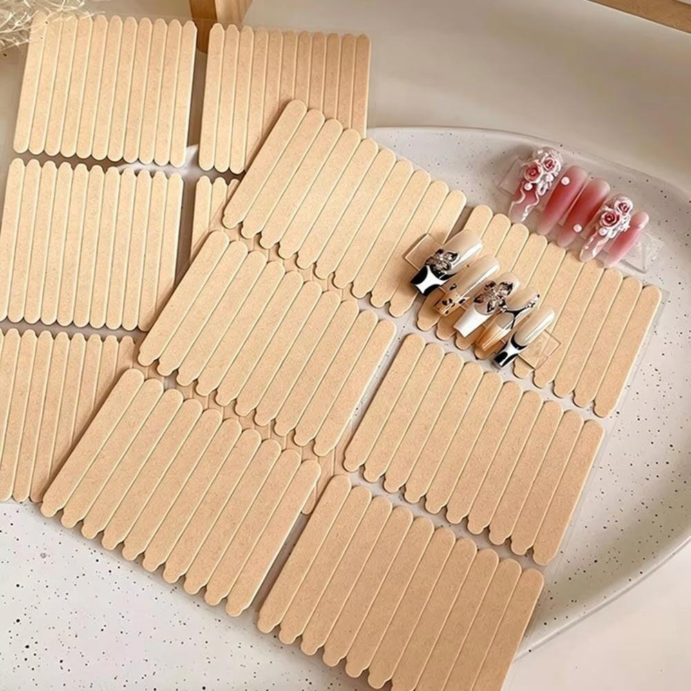 60/66Pcs Transparent Adhesive Nail Glue Stickers Manicure Adhesive Tape Home Manicure