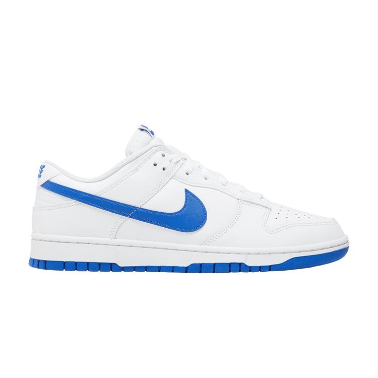 Nike Dunk Low Белый Гипер Королевский