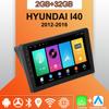 Android Carplay автомобильное радио для HYUNDAI I40 2012-2016 мультимедийный проигрыватель головное устройство стерео GPS навигация BT WIFI 2+32 ГБ