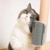 Cat Brush Corner Comb Massage Self Groomer Hair Remover Catnip The Face With A Tickling Brush Pet Grooming Cat Accessories