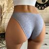 Women's Cotton Briefs Low Waist Female Sport Bikini Underpants Elasticity Comfortable Underwear Women's Panties Lingerie M-XL
