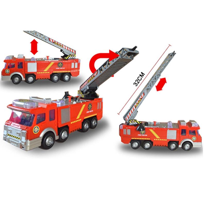 Распылитель водяной пистолет, пожарная машина, игрушечный грузовик Juguetes, пожарный Сэм, пожарная машина/двигатель, автомобиль, музыкальный свет, развивающие игрушки для мальчиков