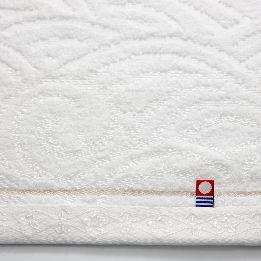 Полотенце Imabari, набор полотенец из белого тканого материала, банное полотенце x 2 x Полотенце для лица x 2 x Сделано в Японии Imabari, Полотенце, Набор, Подарок, 4, (60 110см), (33 75см),