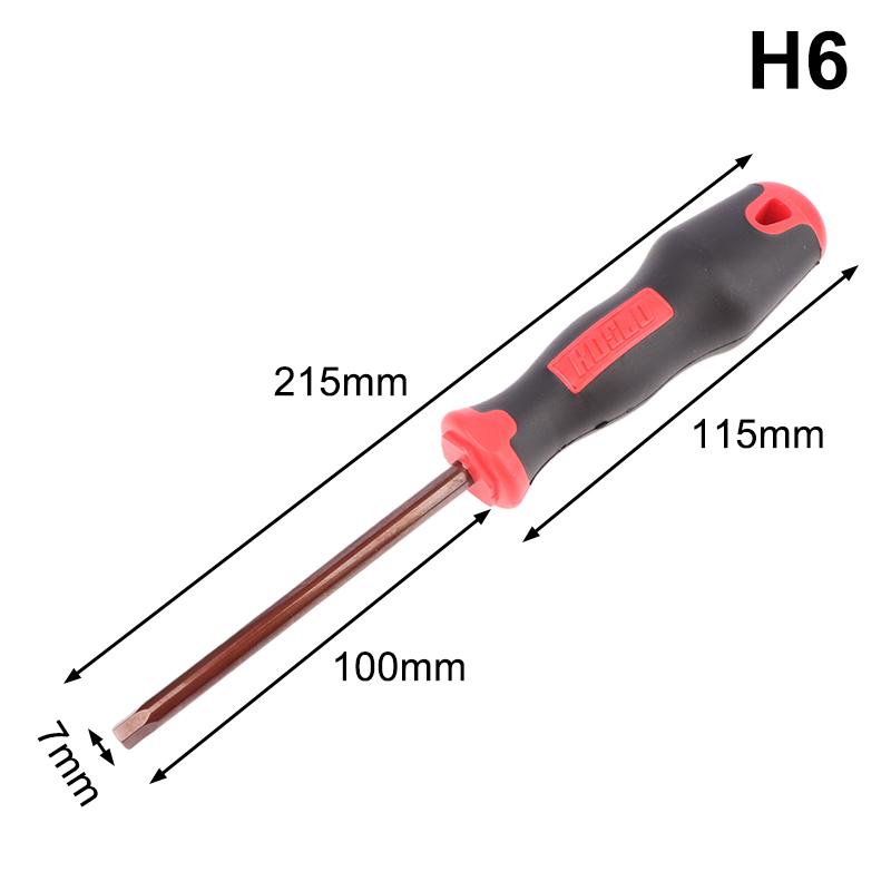 2025 Internal Hexagonal Screwdriver Small Wrench Hexagonal Star Set Tool Extended Straight Shank Hexagonal Edge Bicycle