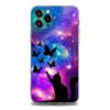 Забавный милый кошачий рисунок прозрачный чехол для телефона Apple iPhone 14 11 12 13 Pro Max 7 8 SE XR XS X Max 6 6s Plus мягкий силиконовый чехол