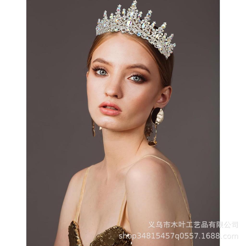 Luxury Bridal Headgear Crown Wedding Dress Birthday Party Headgear Wedding Dinner Crown Party Gifts
