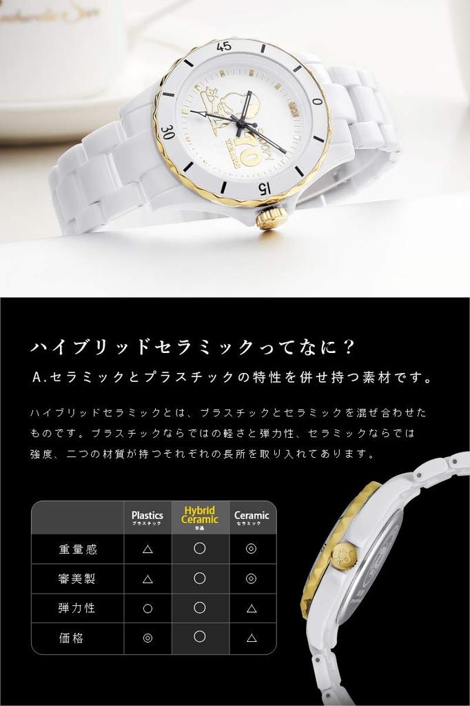 Часы Snoopy Diamond Watch белого цвета унисекс 70th Anniversary Limited to 2000 Hybrid Ceramic Natural Diamond Adults Wrapping included Black Womens Mens