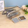 French Fry Cutter Stainless Steel Potato Carrot Onion Slicer Chipper Vegetable Veggie Chopper Chips Cutting Machine Kitchen Tool