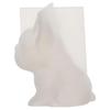 Silicone 3D French Bulldog Soap Mould White Dog Silicone Mould   For Cake Decorating