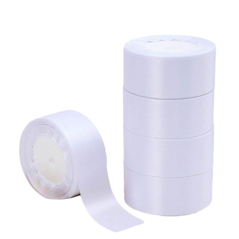 22 метра/рулон 4 см атласная лента для поделок бант подарочная упаковка банты изготовление цветочных букетов своими руками венки вечеринка свадебный декор