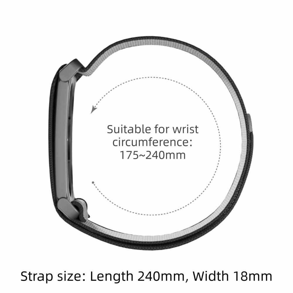 Replacement Sport Strap Adjustable Wristband Nylon Band for Google Fitbit Air Fitness Tracker