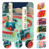 Game Train Toys, Birthday Gift Toy Train Set With 60 Pieces Automatic Stacking Creative Games, Electric Train Toy Set With Sound And Light