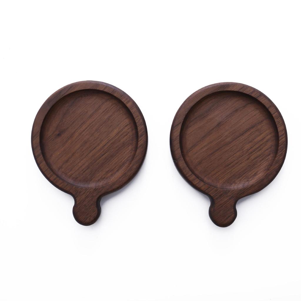 Креативный деревянный держатель для чашки и подставки под чай – изоляционная прокладка из бука и коврик из ореха