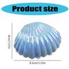 10pcs Vacuum Plated Small Shell Candy Boxes for Baby Showers and Wedding Mermaids Birthday Party Favors Containers