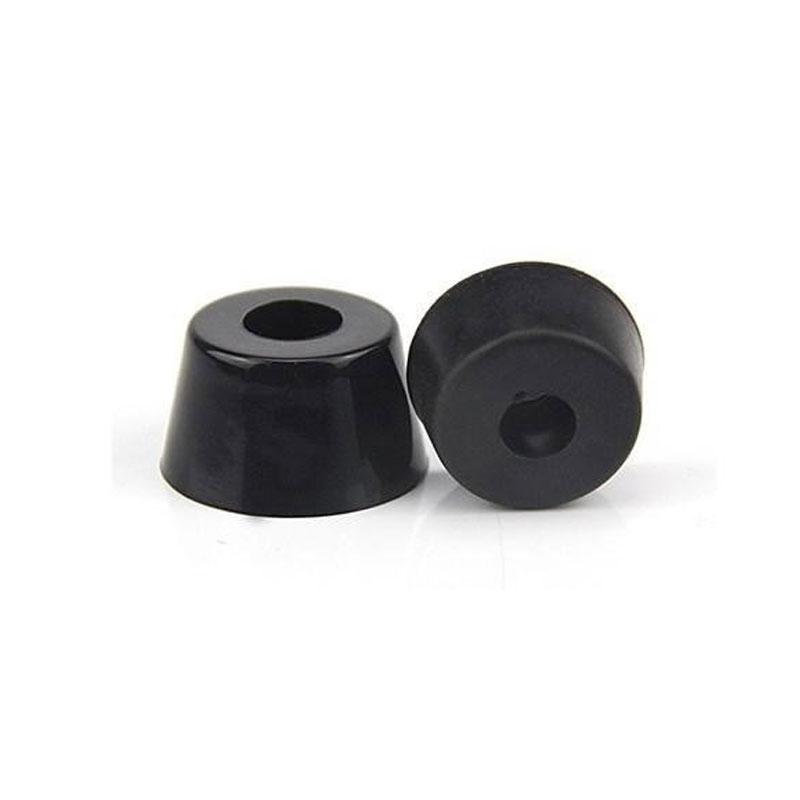 20 шт., черные защитные накладки на стол, подушечки для ног, мебельные ножки для стула, резиновая круглая нижняя плитка, нескользящая напольная плитка